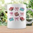 Librarian Library Books Girl Coquette Bow Pink Mom Graphic Print Coffee Mug Gifts ideas Librarian Library Books Girl Coquette Bow Pink Mom Graphic Print Coffee Mug Gifts ideas