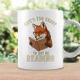 Life’s Too Short To Not Be Reading Cute Fox Book Lover Premium Tri-Blend Graphic Print Coffee Mug Gifts ideas
