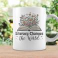 Literacy Changes The World Floral Book Reading Cute Graphic Print Coffee Mug Gifts ideas Literacy Changes The World Floral Book Reading Cute Graphic Print Coffee Mug Gifts ideas
