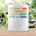 Literacy And Justice For All Reading Book Club Librarian Premium Tri-Blend Graphic Print Coffee Mug Gifts ideas Literacy And Justice For All Reading Book Club Librarian Premium Tri-Blend Graphic Print Coffee Mug Gifts ideas