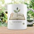 Lost In Stories Aesthetic Book And Growing Plant Tee Graphic Print Coffee Mug Gifts ideas