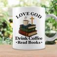 Love God Drink Coffee Read Books Lovers Jesus And Coffee Graphic Print Coffee Mug Gifts ideas Love God Drink Coffee Read Books Lovers Jesus And Coffee Graphic Print Coffee Mug Gifts ideas