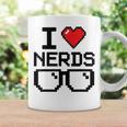 I Love Nerds For Science Or Book Lovers And Knowledge Geeks Graphic Print Coffee Mug Gifts ideas