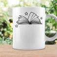 Magic Book With Stars Line Art Graphic Print Coffee Mug Gifts ideas