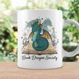 Magical Book Dragon Fantasy Reading Enthusiast Art Graphic Print Coffee Mug Gifts ideas