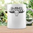 Marvel Punisher Extruded Comic Book Vintage Skull Logo Graphic Print Coffee Mug Gifts ideas