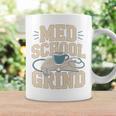 Med School Grind Coffee Book Stethoscope Study Premium Tri-Blend Graphic Print Coffee Mug Gifts ideas