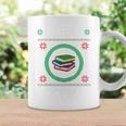 Merry Bookmas Christmas Jumper Avid Reader Ugly Sweater Book Graphic Print Coffee Mug Gifts ideas