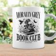 Morally Grey Book Club Skeleton Books Lover Bookworm Graphic Print Coffee Mug Gifts ideas