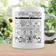 Mr Men Retro Comic Book Strip 70s & Premium Tri-Blend Graphic Print Coffee Mug Gifts ideas