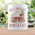 All I Need Is Books And Cats Valentines Day Reading Bookworm Graphic Print Coffee Mug Gifts ideas All I Need Is Books And Cats Valentines Day Reading Bookworm Graphic Print Coffee Mug Gifts ideas
