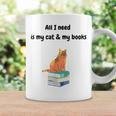 All I Need Is My Cat & Books Graphic Print Coffee Mug Gifts ideas All I Need Is My Cat & Books Graphic Print Coffee Mug Gifts ideas