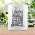 I HAVE NO SHELF CONTROL Reading Books Meme ON BACK Graphic Print Coffee Mug Gifts ideas
