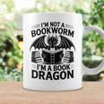 Im Not A Bookworm Im A Book Dragon Fantasy Graphic Print Coffee Mug Gifts ideas Im Not A Bookworm Im A Book Dragon Fantasy Graphic Print Coffee Mug Gifts ideas