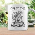 Off To The Bookstore Reading Bookworm Graphic Print Coffee Mug Gifts ideas