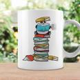 Panda Bear Loves Reading Illustration For A Book Nerd Graphic Print Coffee Mug Gifts ideas
