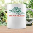 The Plot Thickens Bookish Raccoon Fantasy Book Reader Graphic Print Coffee Mug Gifts ideas