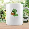 Professional Bookworm Reading Lover Cute Worm Glasses Book Graphic Print Coffee Mug Gifts ideas