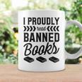 I Proudly Read Banned Books Librarian Literary Advocate Graphic Print Coffee Mug Gifts ideas
