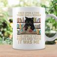 There Was A Woman Who Really Loved Books And Yarn Crocheting Graphic Print Coffee Mug Gifts ideas