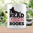 I Read Banned Books Banned Books Week Reading Women Graphic Print Coffee Mug Gifts ideas