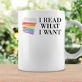 I Read What I Want Book Lovers Readers Graphic Print Coffee Mug Gifts ideas