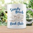 Reading Book Lover Bookish Summer Sandy A Beach Book Club Graphic Print Coffee Mug Gifts ideas