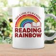 Reading Book Rainbow Literacy Learning Premium Tri-Blend Graphic Print Coffee Mug Gifts ideas
