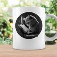 Reading Cat Book Lover Cat Lover Bookworm Cat Owner Graphic Print Coffee Mug Gifts ideas