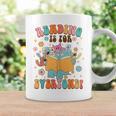 Reading Is For Everyone Book Lover Bookworm Bookish Groovy Graphic Print Coffee Mug Gifts ideas