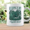 Reading Is My Favorite Sport Book Lover Bookworm Graphic Print Coffee Mug Gifts ideas