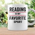 Reading Is My Favorite Sport Book Lover Quote Graphic Print Coffee Mug Gifts ideas Reading Is My Favorite Sport Book Lover Quote Graphic Print Coffee Mug Gifts ideas