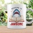 Reading Is Jawsome Bookworm Shark Book Lover For Kids Graphic Print Coffee Mug Gifts ideas Reading Is Jawsome Bookworm Shark Book Lover For Kids Graphic Print Coffee Mug Gifts ideas