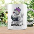 Reading Rocks Literacy Coach Library Books Squad Graphic Print Coffee Mug Gifts ideas