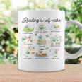Reading Is Self Care Bookworm Reading Book Lovers Graphic Print Coffee Mug Gifts ideas