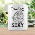 Reading Is Sexy For Book Lovers Comic Readers Manga Fans Graphic Print Coffee Mug Gifts ideas