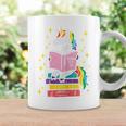 Reading Unicorn Cute Book Lover Bookworm Women Girls Graphic Print Coffee Mug Gifts ideas