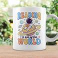 Reading Out Of The World Book Lover Reading Boys Girls Kids Graphic Print Coffee Mug Gifts ideas