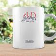 Retro 40th Birthday Guest List Guest Book 40th Birthday Graphic Print Coffee Mug Gifts ideas Retro 40th Birthday Guest List Guest Book 40th Birthday Graphic Print Coffee Mug Gifts ideas