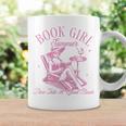 Retro Book Girl Summer Beach Vacation For Book Lover Graphic Print Coffee Mug Gifts ideas