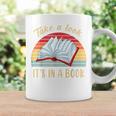 Retro Rainbow Smart Book Lover Reader Vintage Bookworm Women Graphic Print Coffee Mug Gifts ideas