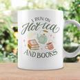 I RUN ON HOT TEA & BOOKS Reader Reading Meme ON BACK Graphic Print Coffee Mug Gifts ideas I RUN ON HOT TEA & BOOKS Reader Reading Meme ON BACK Graphic Print Coffee Mug Gifts ideas
