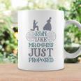 Run Like Mr Collins Just Proposed Books And Running Graphic Print Coffee Mug Gifts ideas