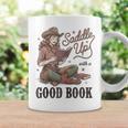Saddle Up With A Good Book Western Reading Graphic Print Coffee Mug Gifts ideas
