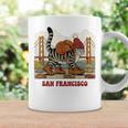 San Francisco Cat Tshirt Golden Gates Bridge Reading Books Graphic Print Coffee Mug Gifts ideas