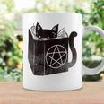 SataniCat Pentagram Cat Satan Demon Necronomicon Book Lover Graphic Print Coffee Mug Gifts ideas