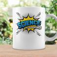 Science Is My Superpower Comic Book Style Graphic Print Coffee Mug Gifts ideas