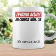 Signature Aqui 18th Birthday I Guest Book Graphic Print Coffee Mug Gifts ideas