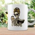 Skeleton Girl Drinking Coffee And Reading Book Graphic Print Coffee Mug Gifts ideas Skeleton Girl Drinking Coffee And Reading Book Graphic Print Coffee Mug Gifts ideas