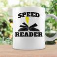 Speed Reader Book Lover Reading Graphic Print Coffee Mug Gifts ideas